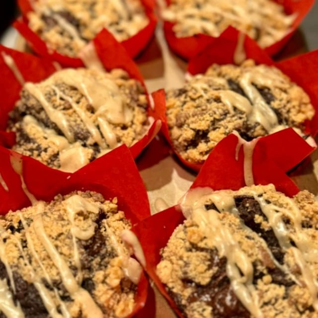 Double Chocolate Banana Muffin.