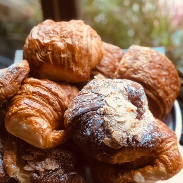 Flakey Croissants.