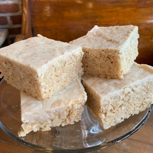 Brown Butter Rice Krispee Treat.
